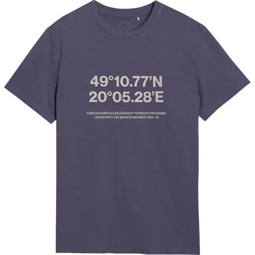 Koszulka męska TTSHM2209 4F ze sklepu SPORT-SHOP.pl w kategorii T-shirty męskie - zdjęcie 183872994