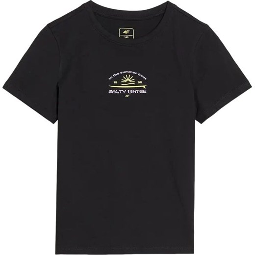 Koszulka dziewczęca TTSHF1871 4F ze sklepu SPORT-SHOP.pl w kategorii Bluzki dziewczęce - zdjęcie 183873020
