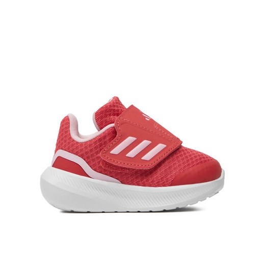 Buty do biegania adidas RunFalcon 3.0 Hook-and-Loop ID0601 Czerwony ze sklepu eobuwie.pl w kategorii Buty sportowe dziecięce - zdjęcie 183873120