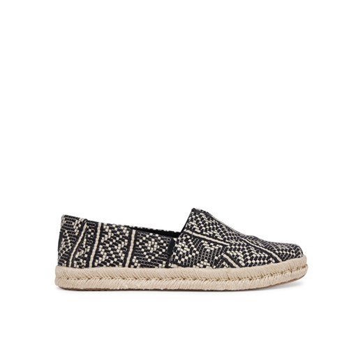 Espadryle Toms Alpargata Rope 2.0 10021886 Czarny ze sklepu eobuwie.pl w kategorii Espadryle damskie - zdjęcie 183873240