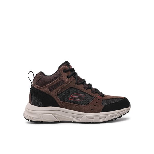 Trekkingi Skechers Ironhide 51895/CHOC Brązowy ze sklepu eobuwie.pl w kategorii Buty trekkingowe męskie - zdjęcie 183873274
