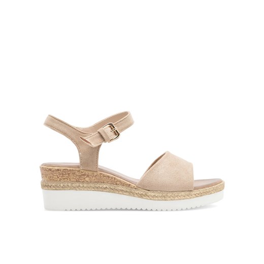 Espadryle Clara Barson WS2189-15 Złoty ze sklepu eobuwie.pl w kategorii Sandały damskie - zdjęcie 183873312