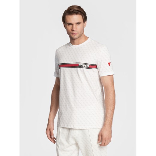 Guess T-Shirt Jamey Z2BI09 J1314 Biały Regular Fit ze sklepu MODIVO w kategorii T-shirty męskie - zdjęcie 183874702