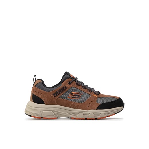 Skechers Trekkingi Oak Canyon 51893/BRBK Brązowy ze sklepu MODIVO w kategorii Buty trekkingowe męskie - zdjęcie 183874732