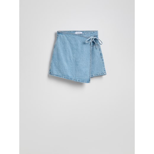 Reserved - Jeansowe spódnico-szorty - niebieski Reserved 46 Reserved