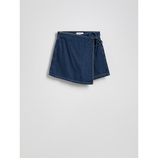 Reserved - Jeansowe spódnico-szorty - granatowy Reserved 34 Reserved