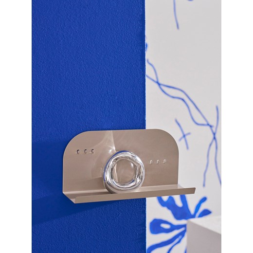 Sinsay - Metalowa półka ścienna - beżowy Sinsay One Size Sinsay