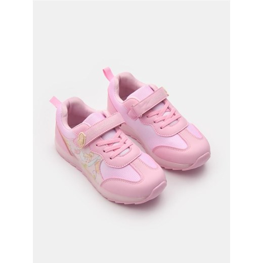 Sinsay - Sneakersy ze świecącą podeszwą Dzwoneczek - różowy Sinsay 31 Sinsay