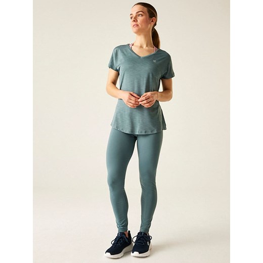 Dare 2b Koszulka sportowa &quot;Vigilant Tee&quot; w kolorze zielonym ze sklepu Limango Polska w kategorii Bluzki damskie - zdjęcie 183877843