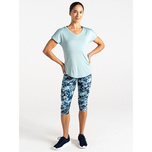 Dare 2b Koszulka sportowa &quot;Vigilant Tee&quot; w kolorze błękitnym ze sklepu Limango Polska w kategorii Bluzki damskie - zdjęcie 183877850