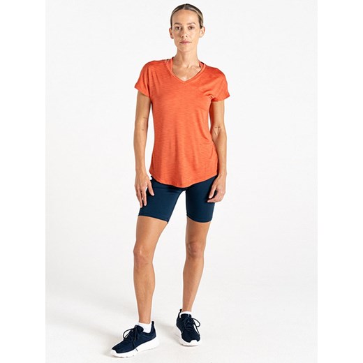 Dare 2b Koszulka sportowa &quot;Vigilant Tee&quot; w kolorze pomarańczowym ze sklepu Limango Polska w kategorii Bluzki damskie - zdjęcie 183877853