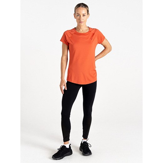Dare 2b Koszulka sportowa &quot;Corral Tee&quot; w kolorze pomarańczowym ze sklepu Limango Polska w kategorii Bluzki damskie - zdjęcie 183877871