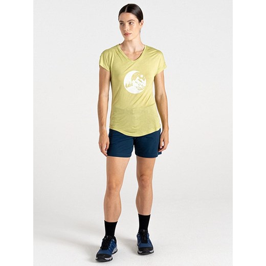 Dare 2b Koszulka sportowa &quot;Serene Tee&quot; w kolorze żółtym ze sklepu Limango Polska w kategorii Bluzki damskie - zdjęcie 183877931