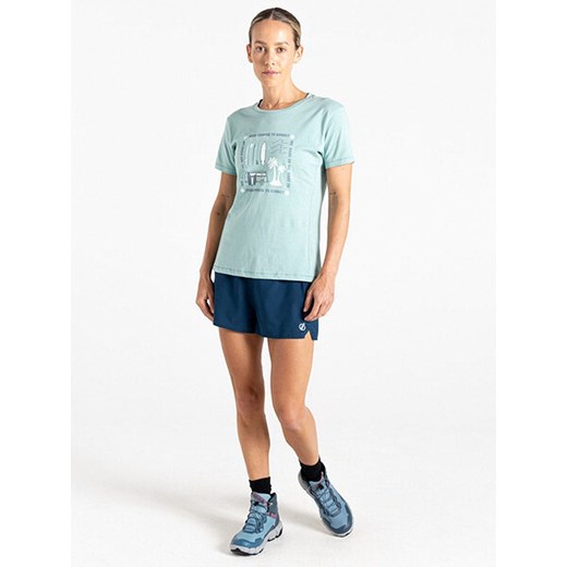 Dare 2b Koszulka funkcyjna &quot;Tranquility III Tee&quot; w kolorze błękitnym ze sklepu Limango Polska w kategorii Bluzki damskie - zdjęcie 183877941