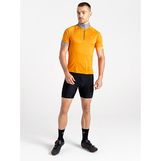 Dare 2b Koszulka kolarska &quot;Pedal it Out II&quot; w kolorze pomarańczowym ze sklepu Limango Polska w kategorii T-shirty męskie - zdjęcie 183878064