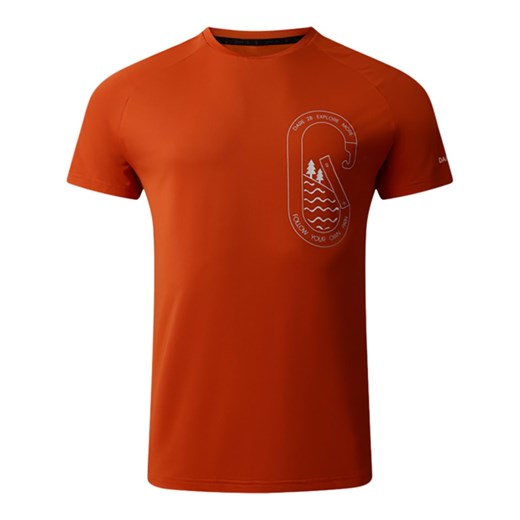 Dare 2b Koszulka funkcyjna &quot;Tech II&quot; w kolorze czerwonym ze sklepu Limango Polska w kategorii T-shirty męskie - zdjęcie 183878093