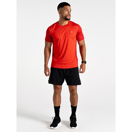 Dare 2b Koszulka funkcyjna &quot;Discernible III&quot; w kolorze czerwonym ze sklepu Limango Polska w kategorii T-shirty męskie - zdjęcie 183878151