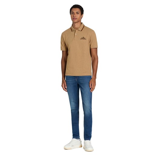 Scotch &amp; Soda Koszulka polo w kolorze jasnobrązowym ze sklepu Limango Polska w kategorii T-shirty męskie - zdjęcie 183878241