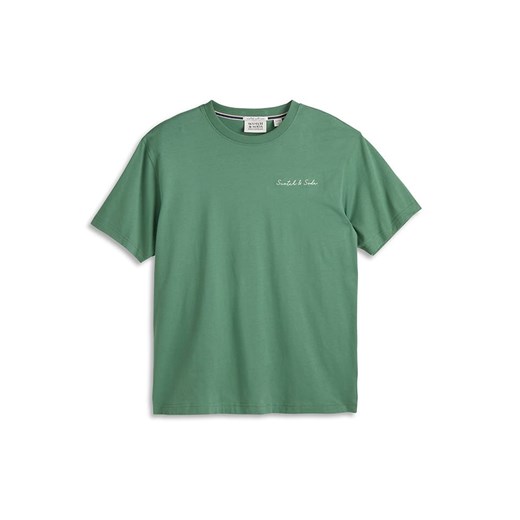 Scotch &amp; Soda Koszulka w kolorze zielonym ze sklepu Limango Polska w kategorii T-shirty męskie - zdjęcie 183878293