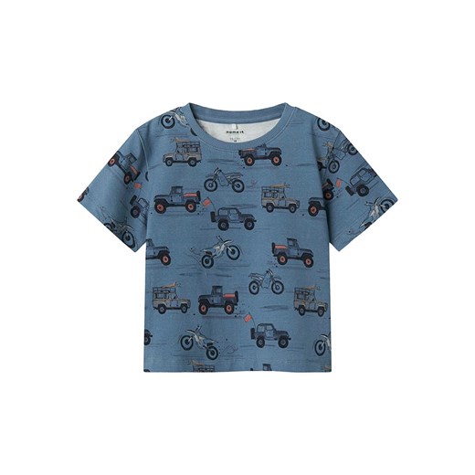 name it Koszulka &quot;Helsa&quot; w kolorze niebieskim ze sklepu Limango Polska w kategorii T-shirty chłopięce - zdjęcie 183878374