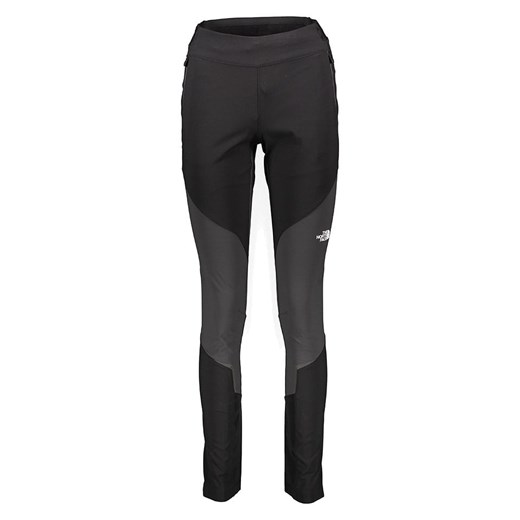 The North Face Spodnie softshellowe w kolorze czarno-szarym ze sklepu Limango Polska w kategorii Spodnie damskie - zdjęcie 183878494
