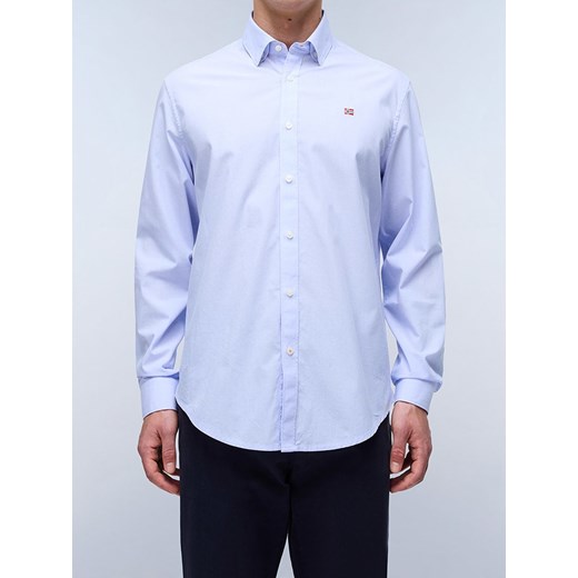Napapijri Koszula - Regular fit - w kolorze błękitnym ze sklepu Limango Polska w kategorii Koszule męskie - zdjęcie 183878552