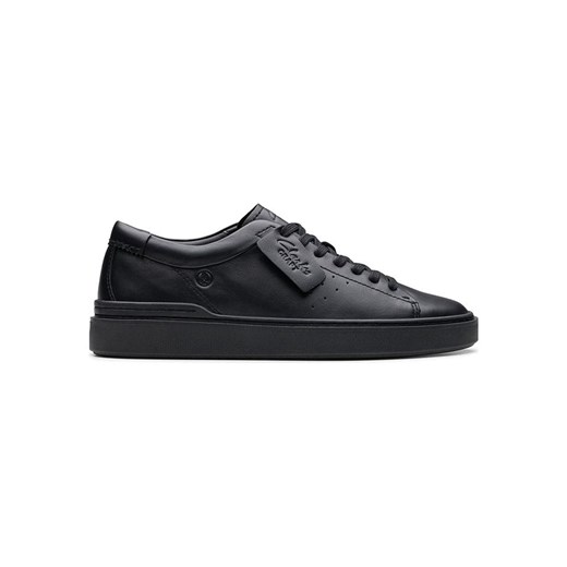 Clarks Skórzane sneakersy &quot;Craft Swift&quot; w kolorze czarnym ze sklepu Limango Polska w kategorii Trampki męskie - zdjęcie 183878780