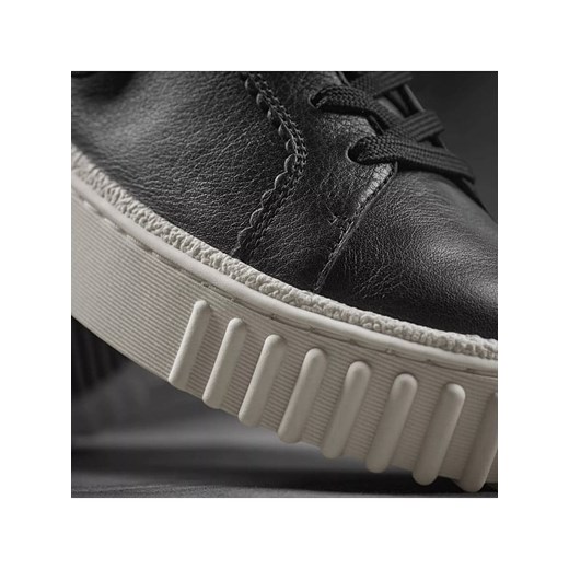 Clarks Skórzane sneakersy &quot;Mayhill Walk&quot; w kolorze czarnym Clarks 39,5 wyprzedaż Limango Polska