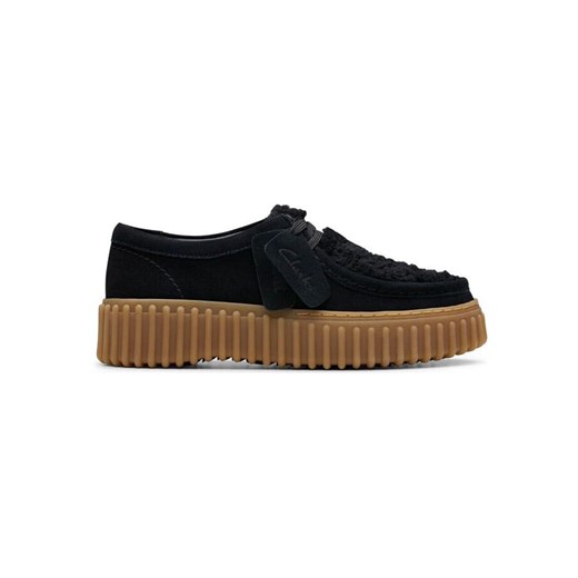 Clarks Skórzane trzewiki &quot;Torhill Bee&quot; w kolorze czarnym ze sklepu Limango Polska w kategorii Półbuty damskie - zdjęcie 183878864