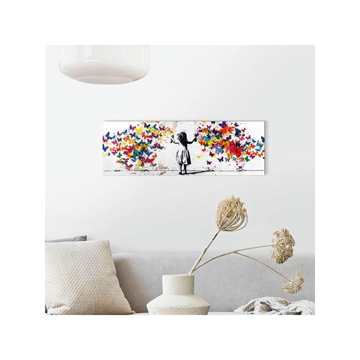 Orangewallz Druk artystyczny &quot;Spray of Butterflies&quot; w ramce ze sklepu Limango Polska w kategorii Obrazy - zdjęcie 183879200