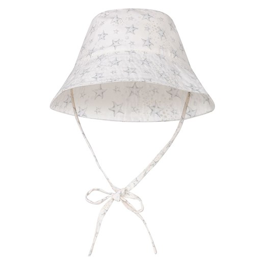 Swim Essentials Kapelusz &quot;Stars&quot; w kolorze białym ze sklepu Limango Polska w kategorii Czapki dziecięce - zdjęcie 183879330