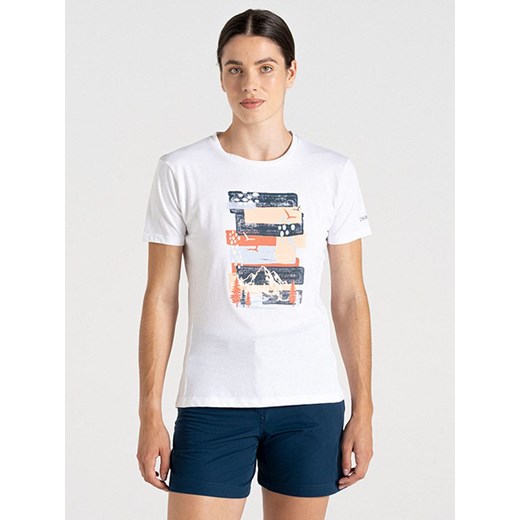 Dare 2b Koszulka funkcyjna &quot;Tranquility III Tee&quot; w kolorze białym ze sklepu Limango Polska w kategorii Bluzki damskie - zdjęcie 183879420
