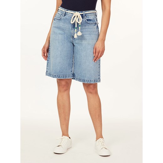 Scotch &amp; Soda Bermudy dżinsowe w kolorze niebieskim ze sklepu Limango Polska w kategorii Szorty - zdjęcie 183879590
