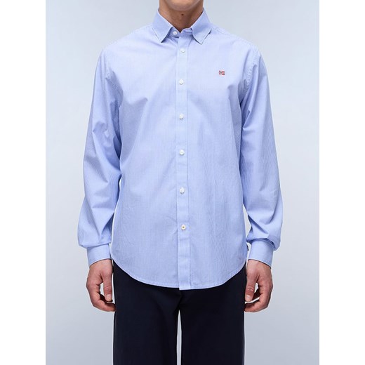 Napapijri Koszula - Regular fit - w kolorze błękitnym ze sklepu Limango Polska w kategorii Koszule męskie - zdjęcie 183879651
