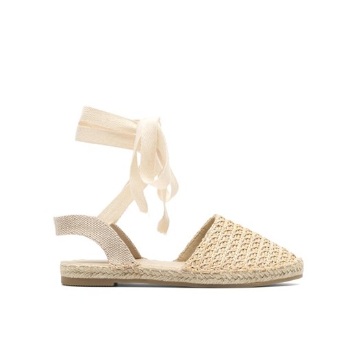 Espadryle DeeZee WS200701-01 Beżowy 40 eobuwie.pl