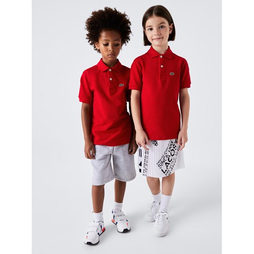Lacoste Polo PJ2909 Czerwony Regular Fit ze sklepu MODIVO w kategorii T-shirty chłopięce - zdjęcie 183882702