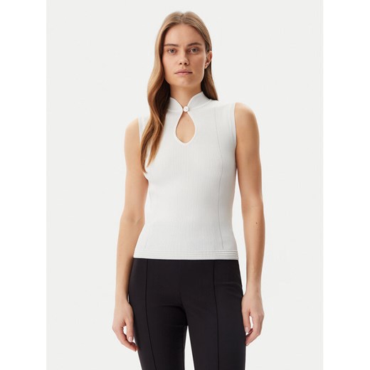 Guess Sweter W5GR10 Z3L10 Beżowy Regular Fit ze sklepu MODIVO w kategorii Swetry damskie - zdjęcie 183882740