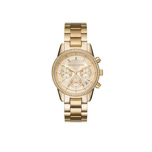 Michael Kors Zegarek Ritz MK6356 Złoty ze sklepu MODIVO w kategorii Zegarki - zdjęcie 183882841