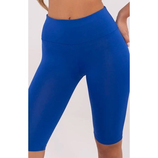 Kolarki damskie kobaltowe EM-LG-574.05, Kolor kobalt, Rozmiar S, EX MODA ze sklepu Intymna w kategorii Szorty - zdjęcie 183884442