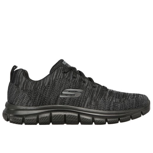 Buty męskie Skechers Track Front Runner 232298BBK - czarne ze sklepu streetstyle24.pl w kategorii Buty sportowe męskie - zdjęcie 183884543