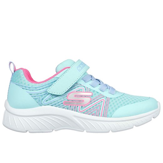 Buty dziecięce Skechers Microspec Plus Swirl Sweet 303535LAQPK - niebieskie ze sklepu streetstyle24.pl w kategorii Buty sportowe dziecięce - zdjęcie 183884551