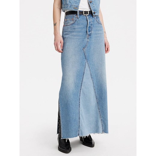 Levi´s Spódnica dżinsowa w kolorze błękitnym W34 Limango Polska promocja