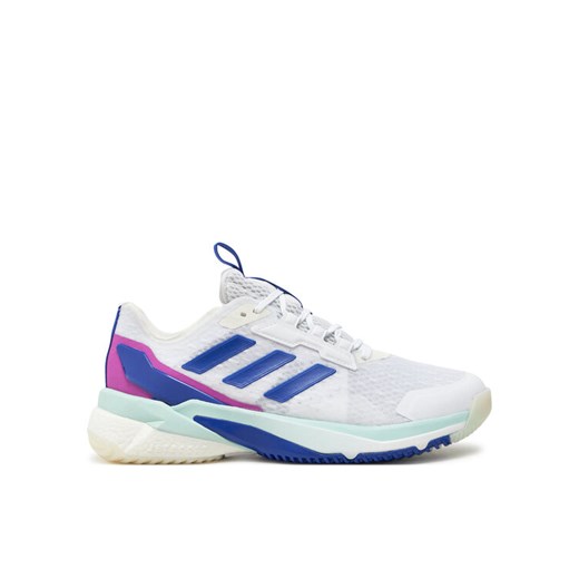 Buty halowe adidas Crazyflight 5 IF9262 Biały ze sklepu eobuwie.pl w kategorii Buty sportowe damskie - zdjęcie 183884721