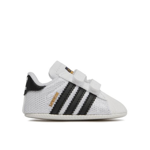 Sneakersy adidas Superstar Crib S79916 Biały ze sklepu eobuwie.pl w kategorii Buciki niemowlęce - zdjęcie 183884800