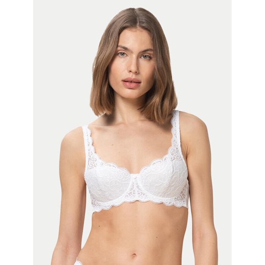 Triumph Biustonosz z fiszbiną Amourette 300 10166798 Biały ze sklepu MODIVO w kategorii Biustonosze - zdjęcie 183885442
