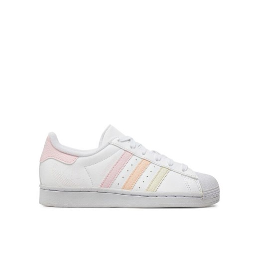 adidas Sneakersy Superstar Kids IF3570 Biały ze sklepu MODIVO w kategorii Buty sportowe dziecięce - zdjęcie 183885463