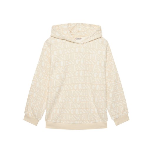 Guess Bluza J5YQ02 KAD74 Beżowy Oversize ze sklepu MODIVO w kategorii Bluzy dziewczęce - zdjęcie 183885471