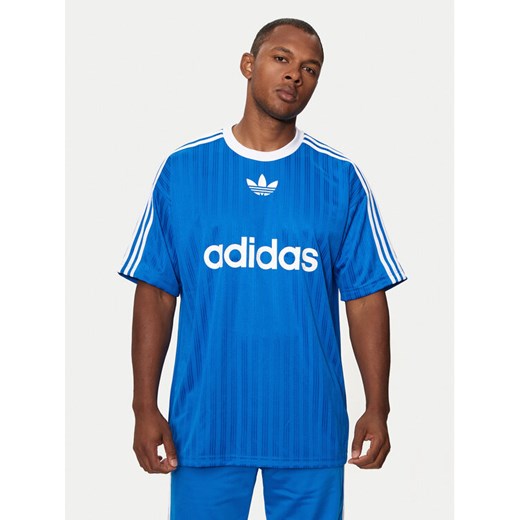 adidas T-Shirt adicolor IM9456 Niebieski Loose Fit ze sklepu MODIVO w kategorii T-shirty męskie - zdjęcie 183885550