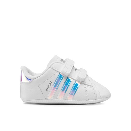 adidas Sneakersy Superstar Crib BD8000 Biały ze sklepu MODIVO w kategorii Buciki niemowlęce - zdjęcie 183885580