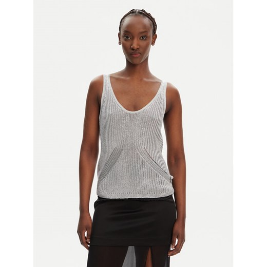 PINKO Sweter Noha 105148 A2LO Szary Regular Fit ze sklepu MODIVO w kategorii Swetry damskie - zdjęcie 183885702